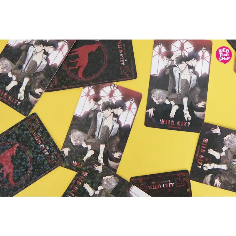 Wild City - Photo Card Set - Webtoon Shop - Photo Card - Harumio Wild City - Photo Card Set - Webtoon Shop - Photo Card - Harumio