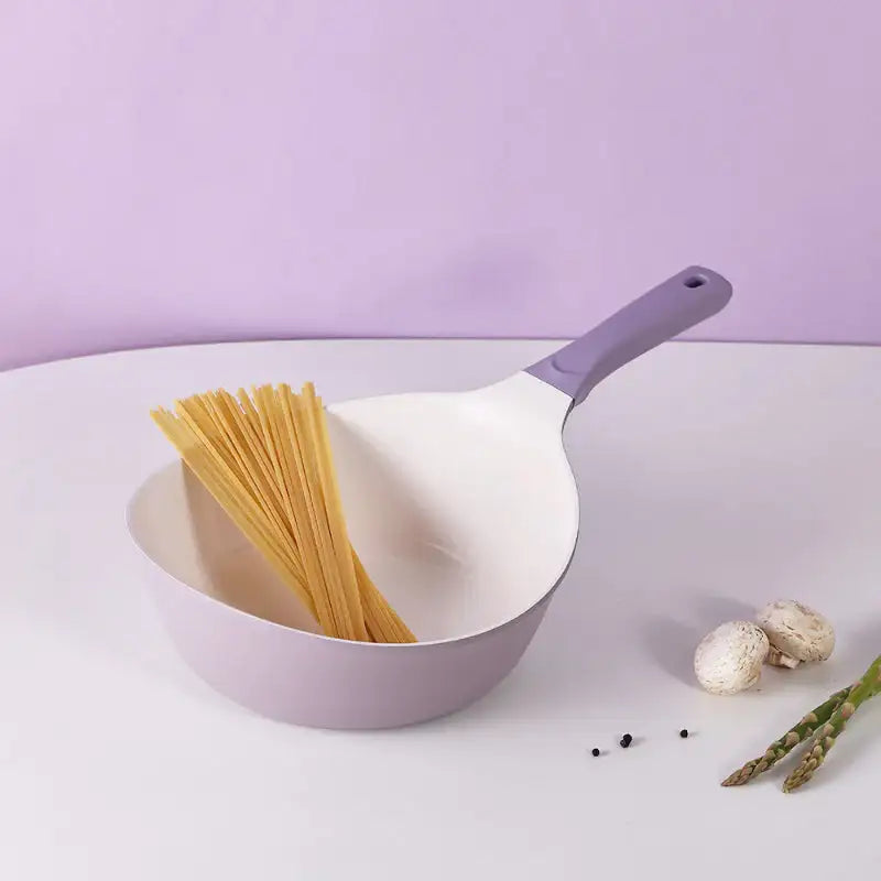 Neoflam - Gaudi Violet Wok 24cm - Neoflam - Wok Pan - Harumio