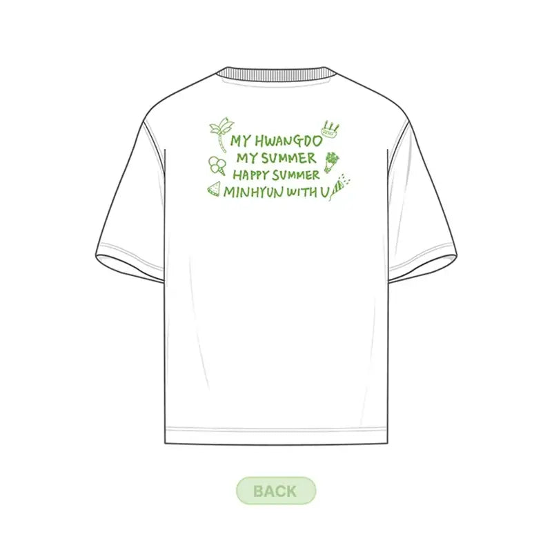 Hwang Min-hyun - My Summer - S/S Tee - Hwang Min-hyun - Clothings - Harumio Hwang Min-hyun - My Summer - S/S Tee - Hwang Min-hyun - Clothings - Harumio