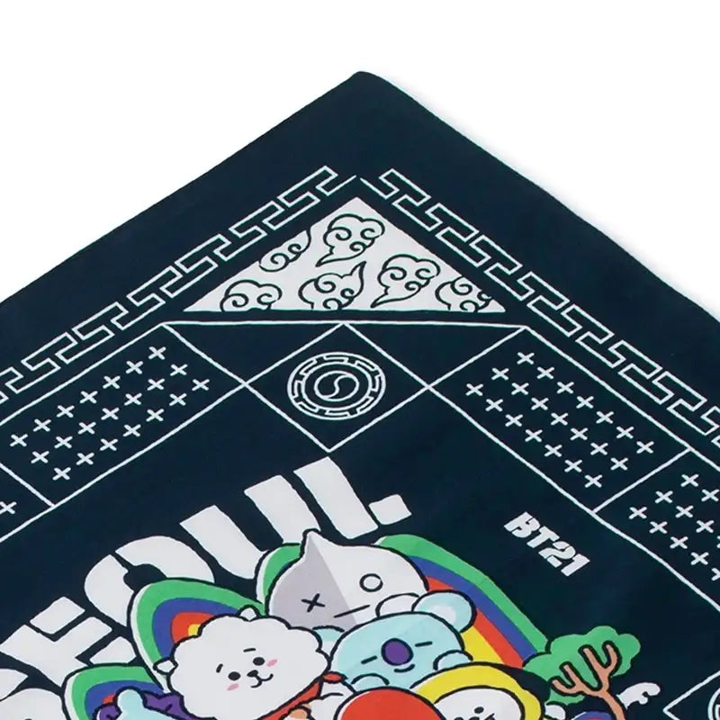 BT21 - City Edition Seoul - Bandana - BT21 - Fashion - Harumio BT21 - City Edition Seoul - Bandana - BT21 - Fashion - Harumio