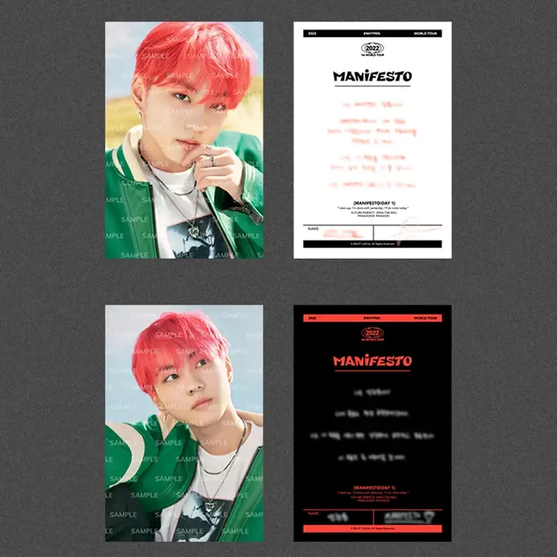 ENHYPEN - MANIFESTO - Postcard Book - ENHYPEN - Postcards - Harumio ENHYPEN - MANIFESTO - Postcard Book - ENHYPEN - Postcards - Harumio