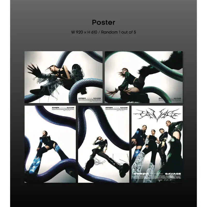 aespa - 1st Mini Album - Savage - SM Entertainment - Album - Harumio aespa - 1st Mini Album - Savage - SM Entertainment - Album - Harumio