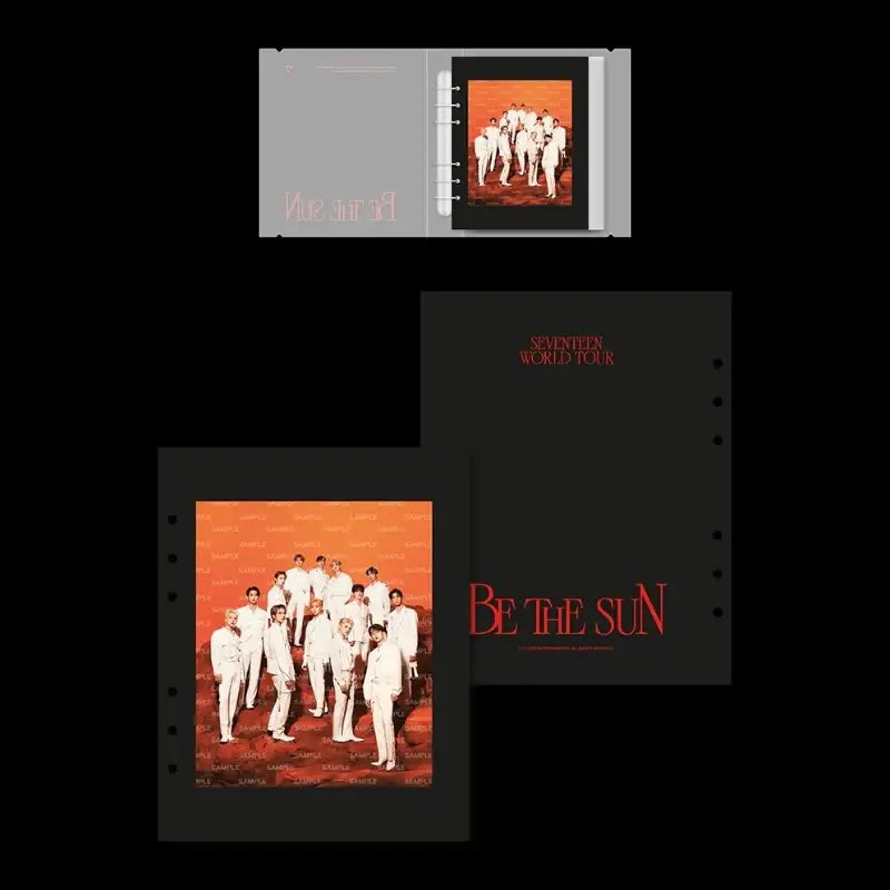 Seventeen - BE THE SUN - Trading Card Binder - SEVENTEEN - Binder - Harumio Seventeen - BE THE SUN - Trading Card Binder - SEVENTEEN - Binder - Harumio
