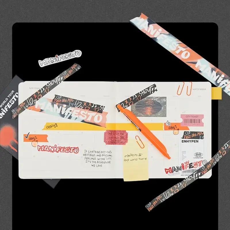 ENHYPEN - MANIFESTO - Masking Tape - ENHYPEN - Masking Tape - Harumio ENHYPEN - MANIFESTO - Masking Tape - ENHYPEN - Masking Tape - Harumio