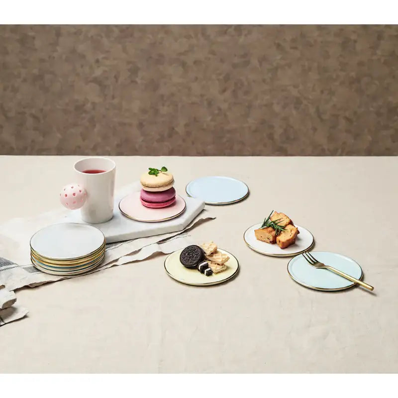 Chaora - Gold Rim Tray - Chaora - Tableware - Harumio