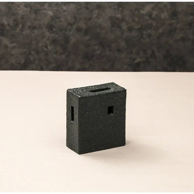 Chaora - Black Brick Vase - Chaora - Tableware - Harumio Chaora - Black Brick Vase - Chaora - Tableware - Harumio