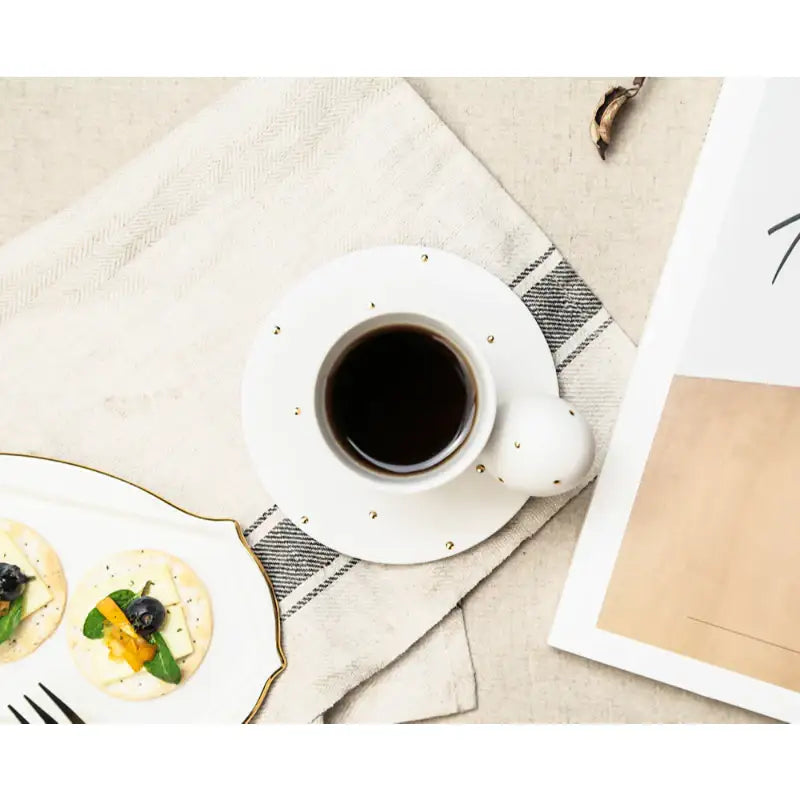 Chaora - Gold Dot Cup Set - Chaora - Tableware - Harumio Chaora - Gold Dot Cup Set - Chaora - Tableware - Harumio