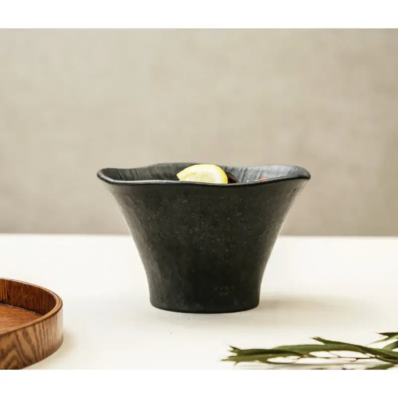 Chaora - Black Bingsu Bowl - Chaora - Tableware - Harumio Chaora - Black Bingsu Bowl - Chaora - Tableware - Harumio