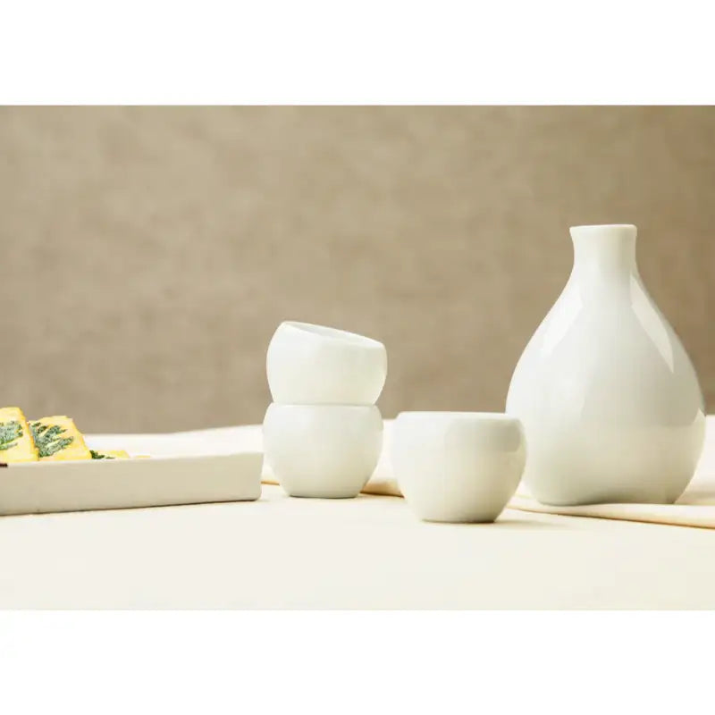 Chaora - White Porcelain Drinking Glass - Chaora - Tableware - Harumio