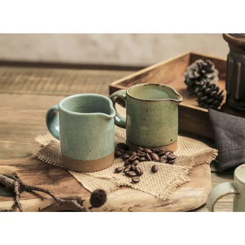 Chaora - Celadon Creamer Jar - Chaora - Tableware - Harumio Chaora - Celadon Creamer Jar - Chaora - Tableware - Harumio