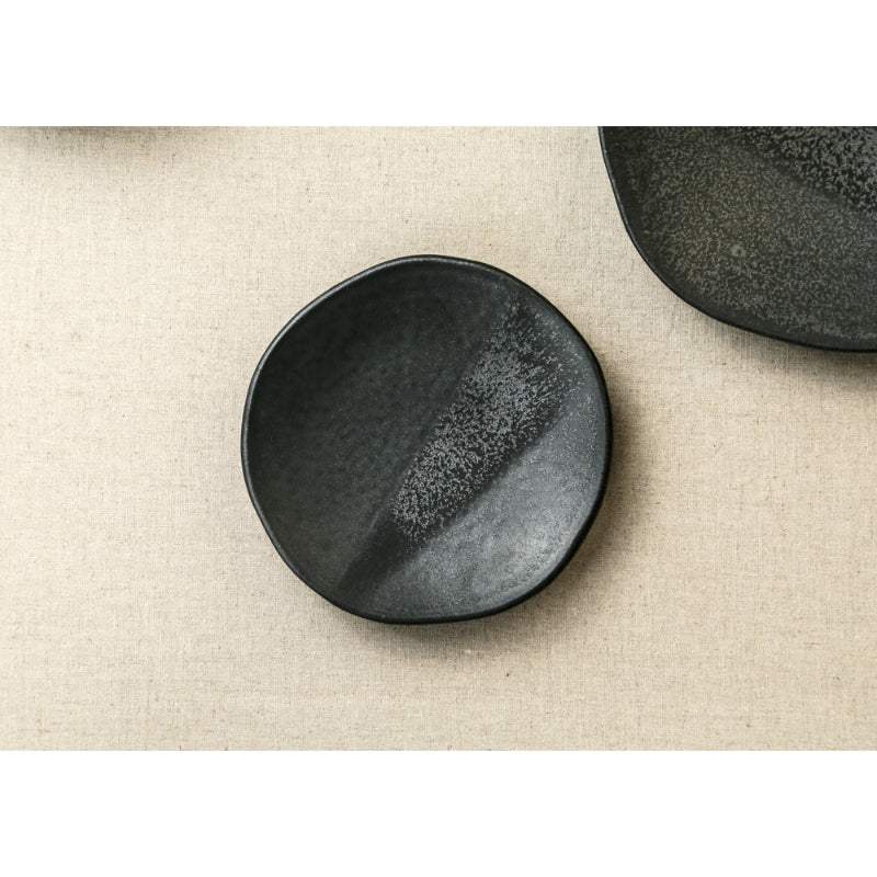 Chaora - Black Round Plate - Chaora - Tableware - Harumio