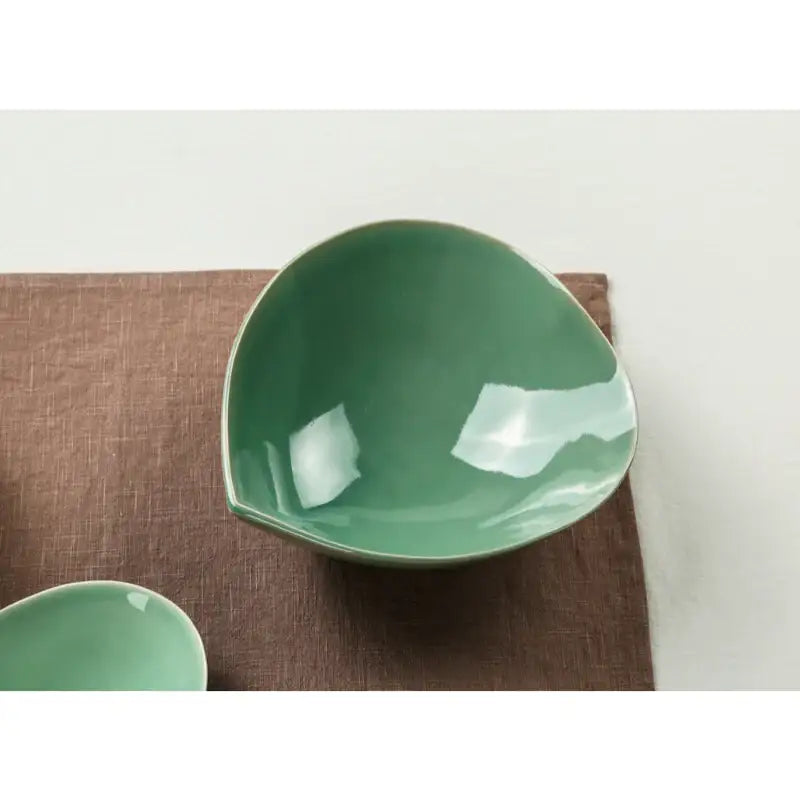 Chaora - Celadon Petal Bowl - Chaora - Tableware - Harumio Chaora - Celadon Petal Bowl - Chaora - Tableware - Harumio