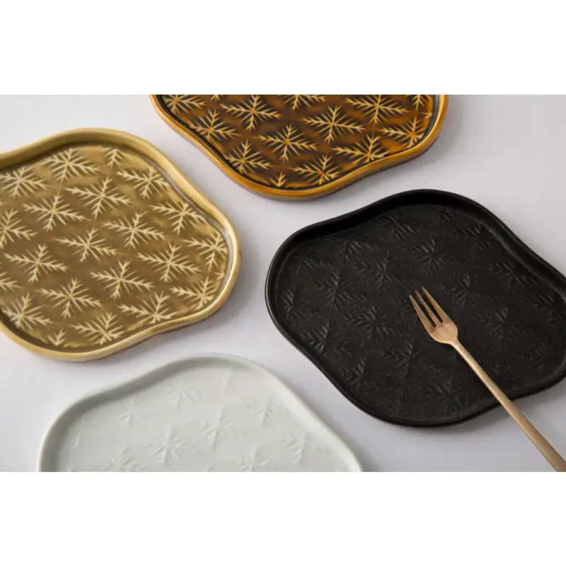 Chaora - Snowflake Cloud Plate - Chaora - Tableware - Harumio