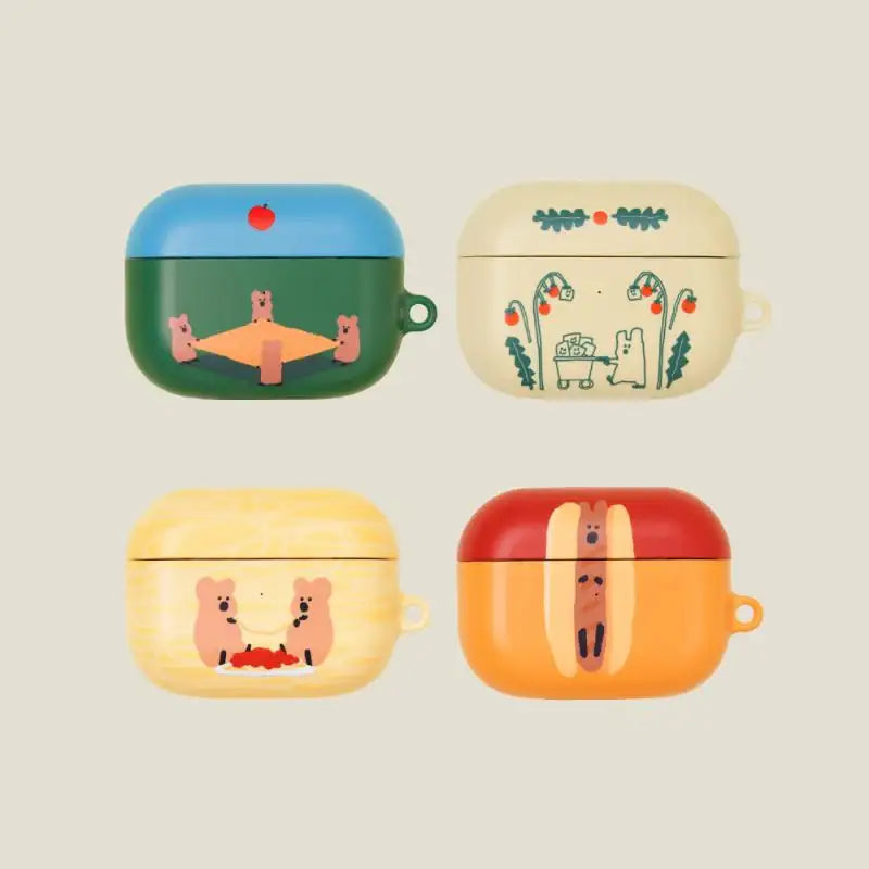 Dinotaeng - Sunshine in Marshville AirPods Hardcase - Dinotaeng - AirPods Case - Harumio