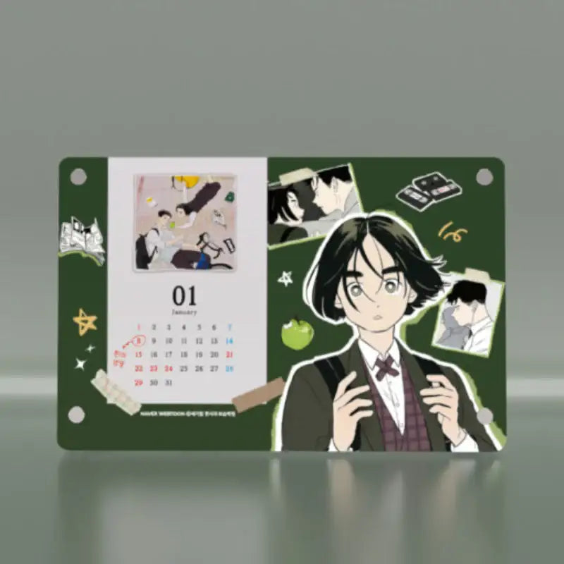 After School Lessons For Unripe Apples - 2023 Acrylic Calendar - Webtoon Friends - Calendar - Harumio