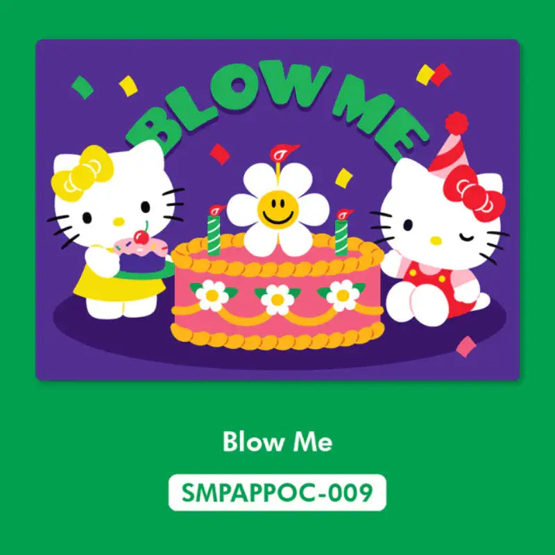 Wiggle Wiggle x Hello Kitty - Lenticular Card - Wiggle Wiggle - Card - Harumio