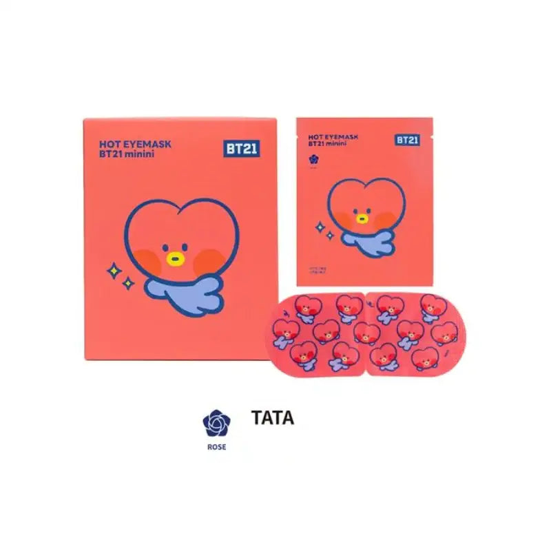 BT21 - Minini Hot Eye Mask - Line Friends - Accessories - Harumio BT21 - Minini Hot Eye Mask - Line Friends - Accessories - Harumio