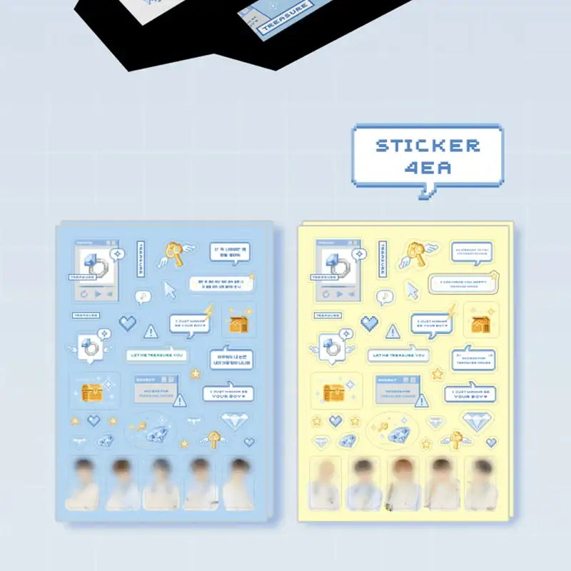 TREASURE - 2nd Anniversary - Deco Kit - TREASURE - Stationeries - Harumio TREASURE - 2nd Anniversary - Deco Kit - TREASURE - Stationeries - Harumio