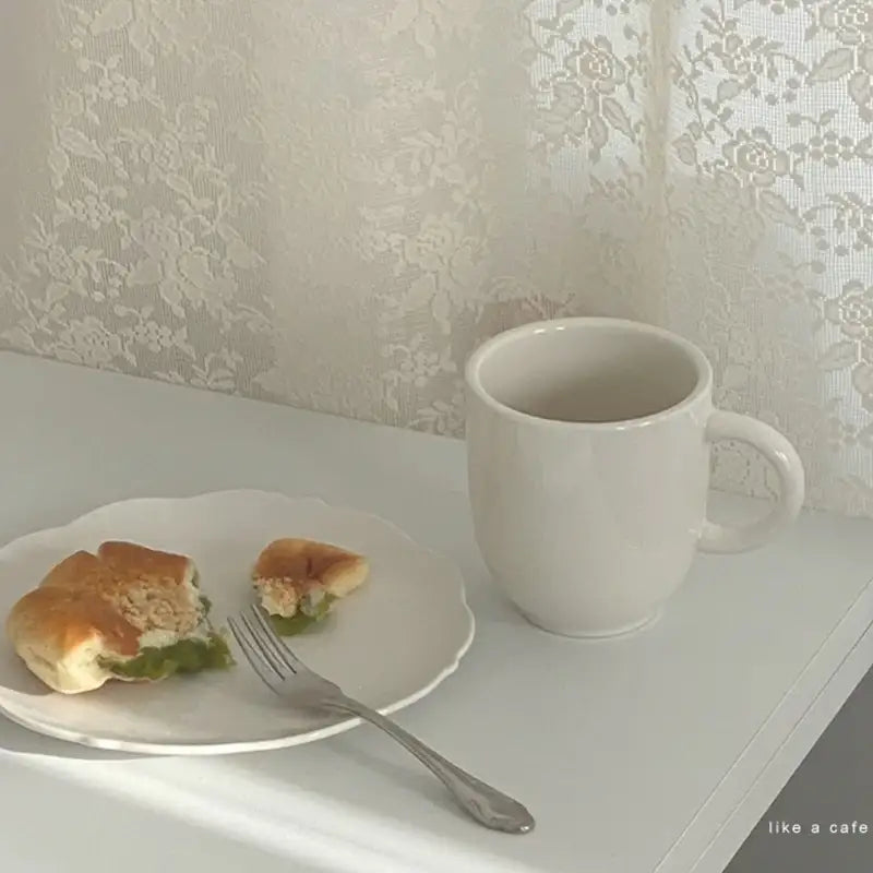 Like A Cafe - White Sure Mug - Like A Cafe - Home & Living - Harumio Like A Cafe - White Sure Mug - Like A Cafe - Home & Living - Harumio