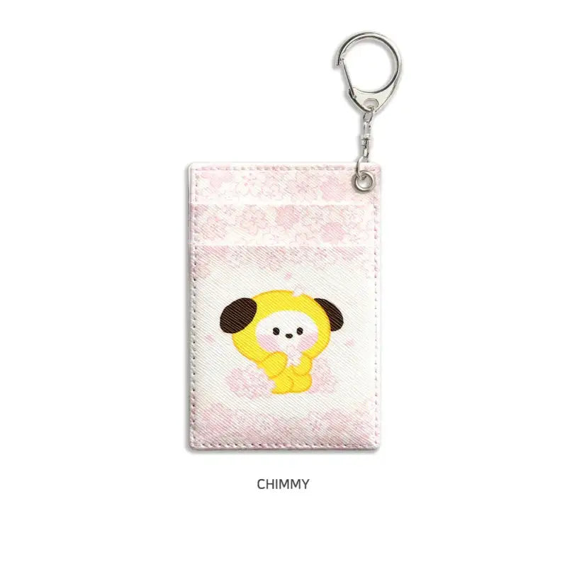 Monopoly x BT21 - Minini Card Holder - Cherry Blossom - Monopoly - Card Holder - Harumio Monopoly x BT21 - Minini Card Holder - Cherry Blossom - Monopoly - Card Holder - Harumio
