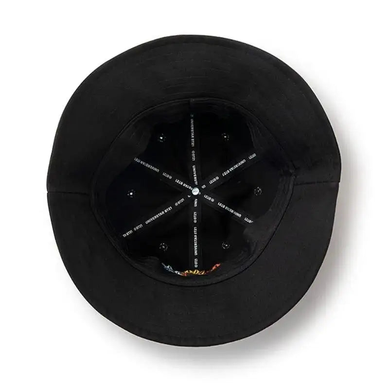 BT21 - Flower Collection - Bucket Hat - Black - BT21 - Hats - Harumio BT21 - Flower Collection - Bucket Hat - Black - BT21 - Hats - Harumio