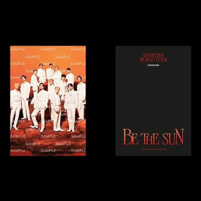 Seventeen - BE THE SUN - Postcard Book - SEVENTEEN - Book - Harumio Seventeen - BE THE SUN - Postcard Book - SEVENTEEN - Book - Harumio