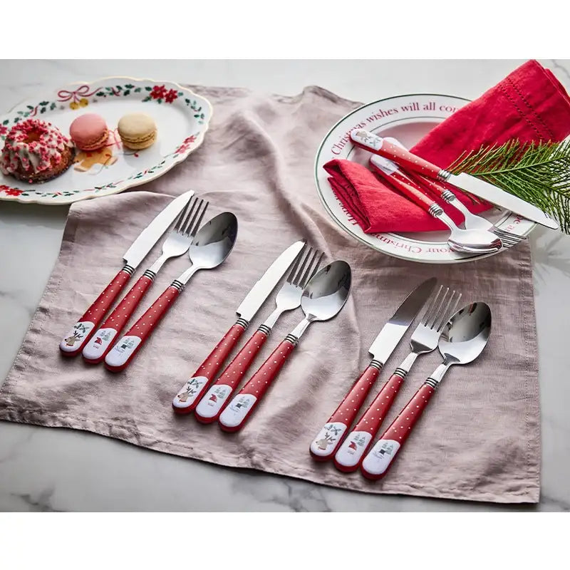Korean Winter Story - Western Tableware 12P Set - Modern House - Cutlery - Harumio