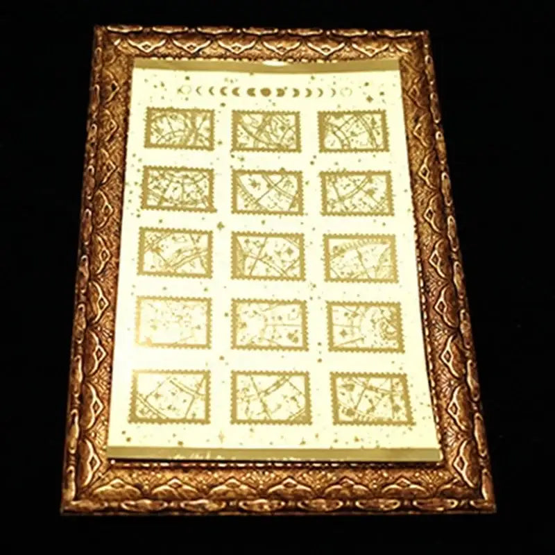 Libet - Star Gold Foil Stamp Sticker - Libet - Stationary - Harumio