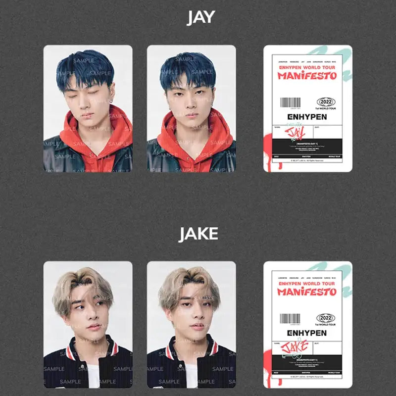 ENHYPEN - MANIFESTO - Lenticular Photo Set - ENHYPEN - Photo Card - Harumio ENHYPEN - MANIFESTO - Lenticular Photo Set - ENHYPEN - Photo Card - Harumio