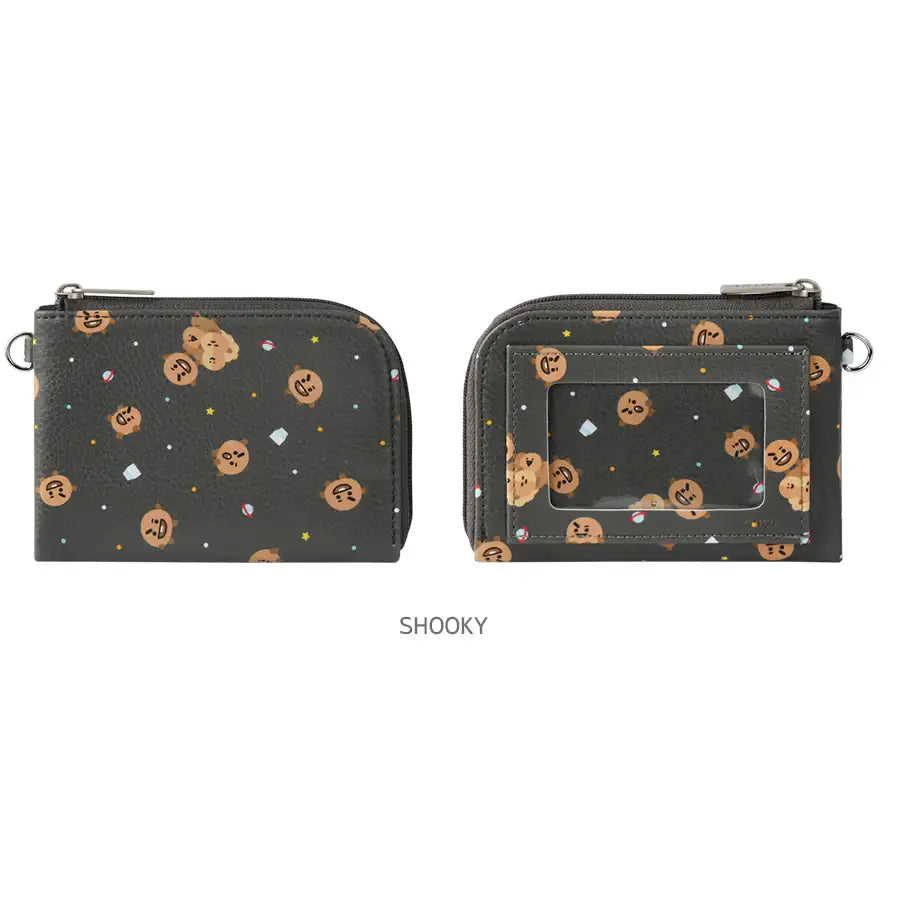 BT21 x Monopoly - Pattern Card Pocket - Monopoly - Bag - Harumio BT21 x Monopoly - Pattern Card Pocket - Monopoly - Bag - Harumio