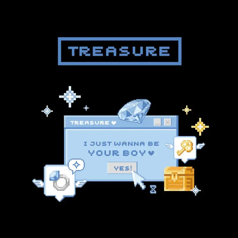 TREASURE - 2nd Anniversary - T-Shirts - TREASURE - Clothings - Harumio TREASURE - 2nd Anniversary - T-Shirts - TREASURE - Clothings - Harumio