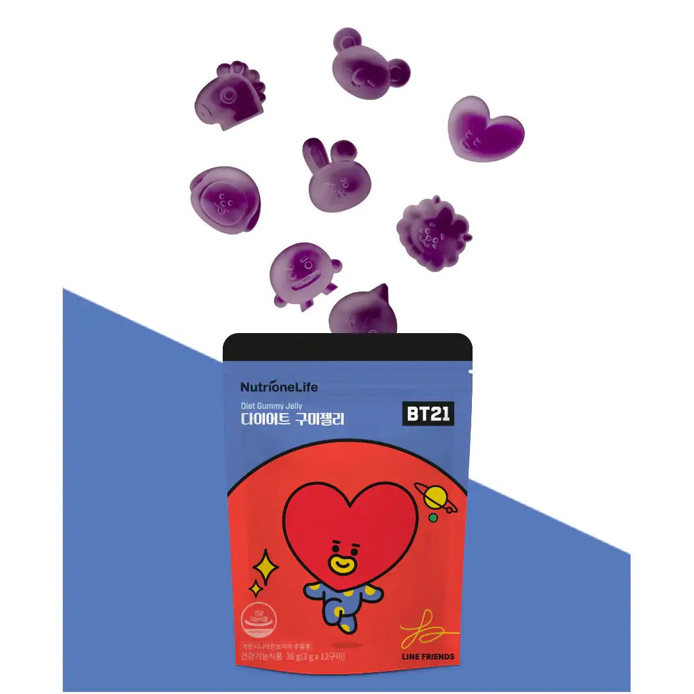 Nutrione x BT21 - Gummy Jelly - Nutrione - Vitamins - Harumio