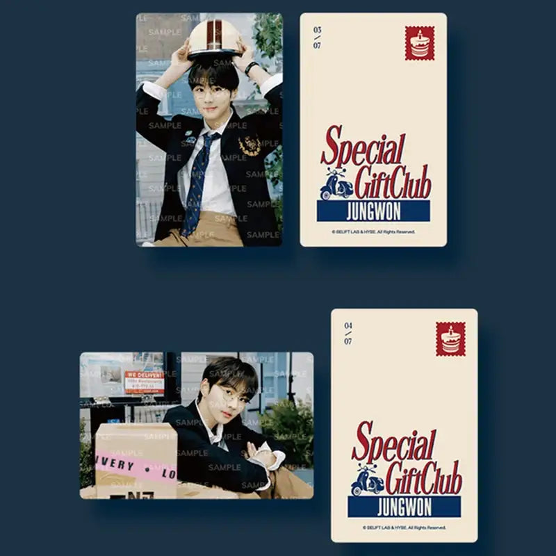 ENHYPEN - Special Gift Club - Jungwon Photo Card Holder - ENHYPEN - Photo Card Holder - Harumio ENHYPEN - Special Gift Club - Jungwon Photo Card Holder - ENHYPEN - Photo Card Holder - Harumio
