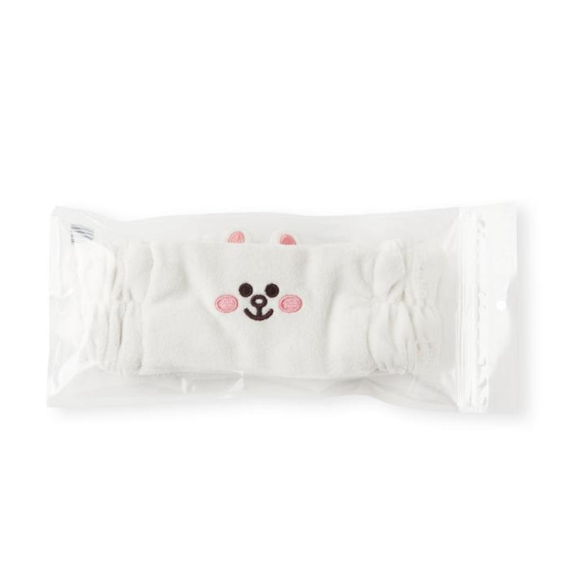 Line Friends - Cony Terry Face Wash Hair Band