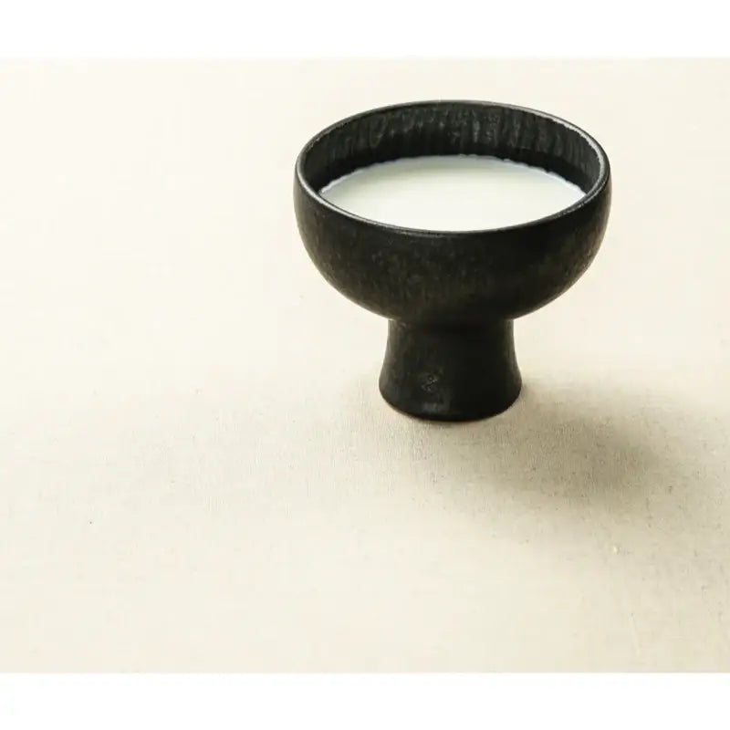 Chaora - Black Dessert Bowl & Rice Wine Glass - Chaora - Tableware - Harumio Chaora - Black Dessert Bowl & Rice Wine Glass - Chaora - Tableware - Harumio