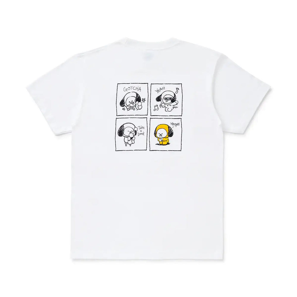 BT21 - Hipster Short Sleeve T-Shirt - BT21 - T-Shirt - Harumio