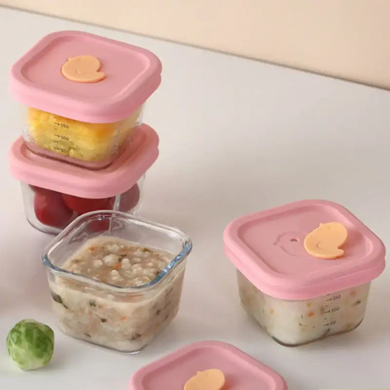Neoflam - Komil Baby Food Container Set Of 4 - Neoflam - Baby Food Container - Harumio