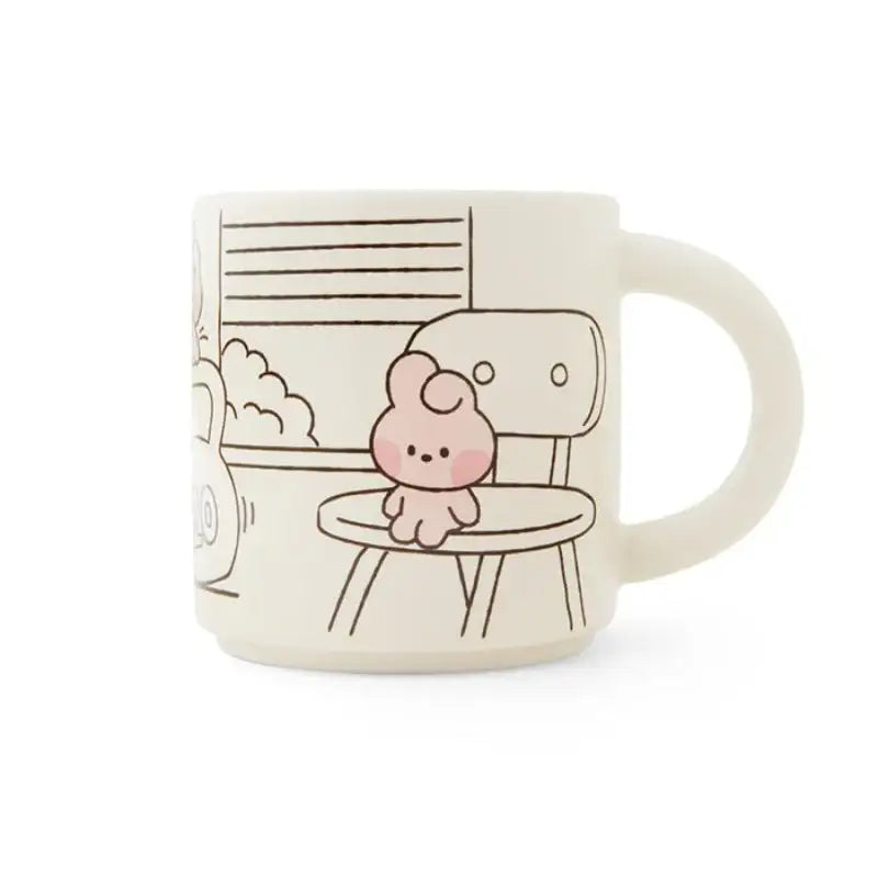 BT21 - Minini Ceramic Mug - LINE FRIENDS - Mugs - Harumio BT21 - Minini Ceramic Mug - LINE FRIENDS - Mugs - Harumio