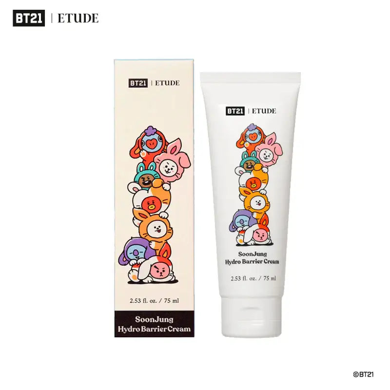 ETUDE x BT21 - SoonJung Hydro Barrier Cream - ETUDE x BT21 - Moisturizer - Harumio