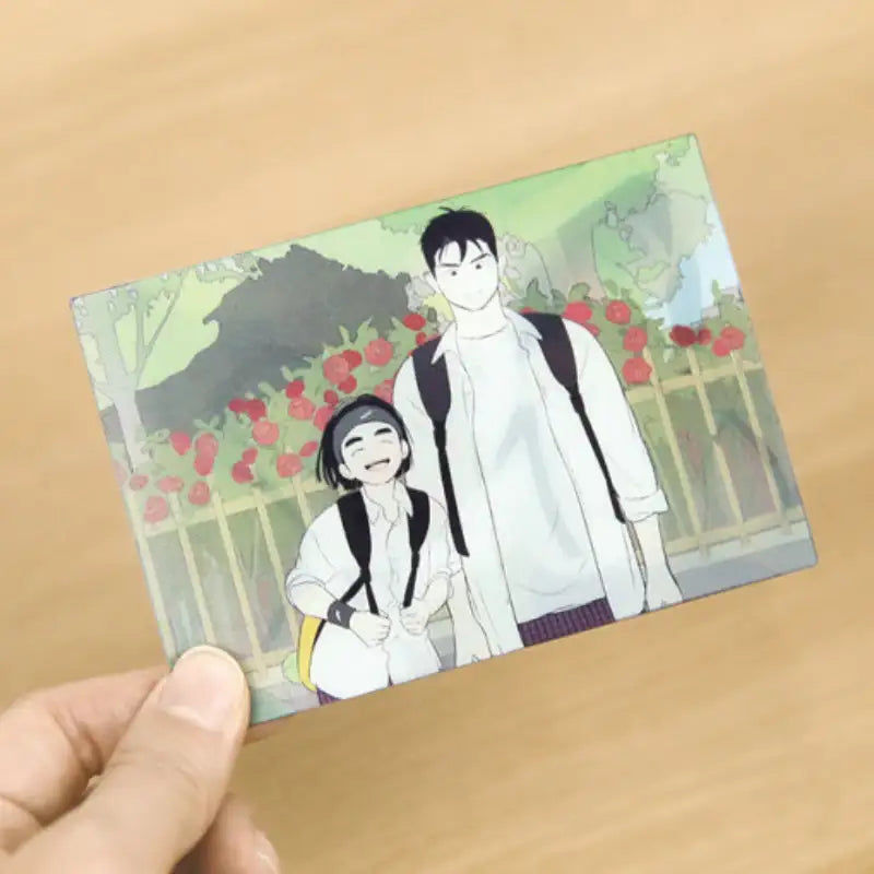 After School Lessons For Unripe Apples - Lenticular Card - Webtoon Friends - Lenticular Card - Harumio