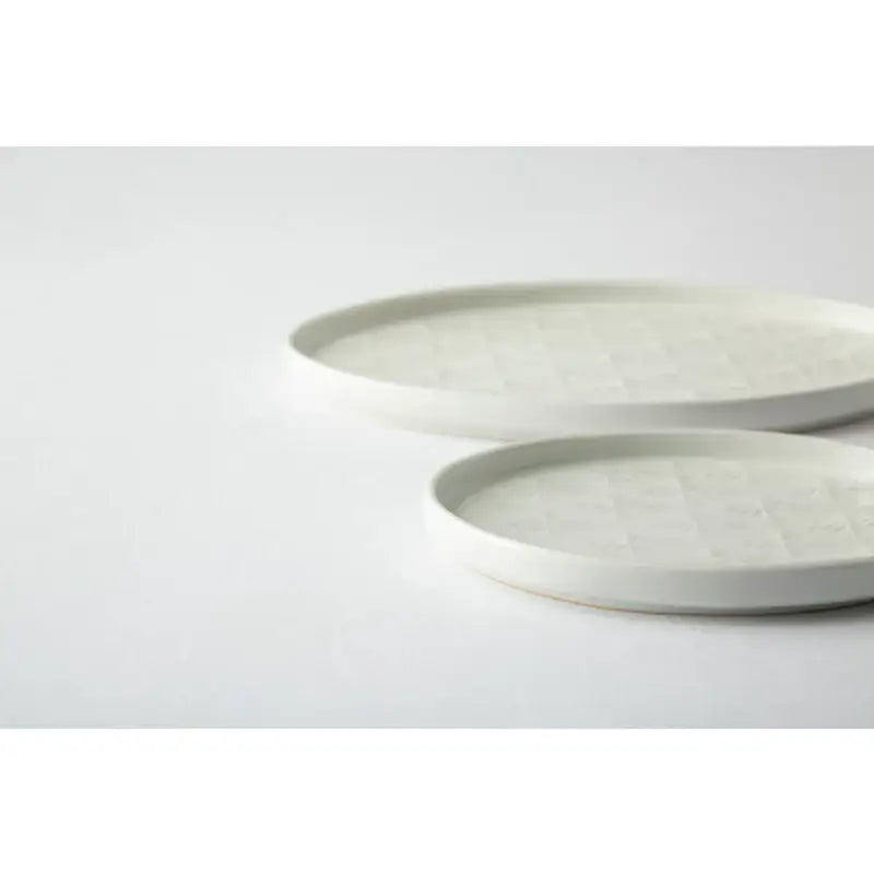 Chaora - Snowflake Ellipse Plate - Chaora - Tableware - Harumio Chaora - Snowflake Ellipse Plate - Chaora - Tableware - Harumio
