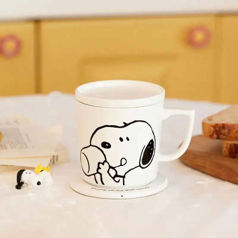 Bo Friends x Peanuts - Snoopy Mug Warmer Set - Bo Friends - Mugs - Harumio