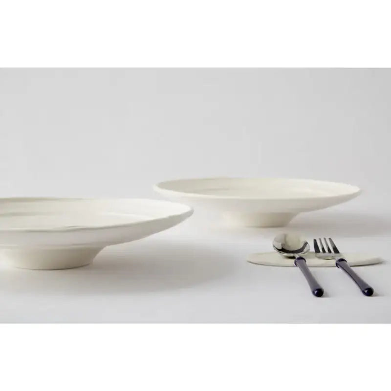 Chaora - White Memories Pasta Bowl - Chaora - Tableware - Harumio Chaora - White Memories Pasta Bowl - Chaora - Tableware - Harumio