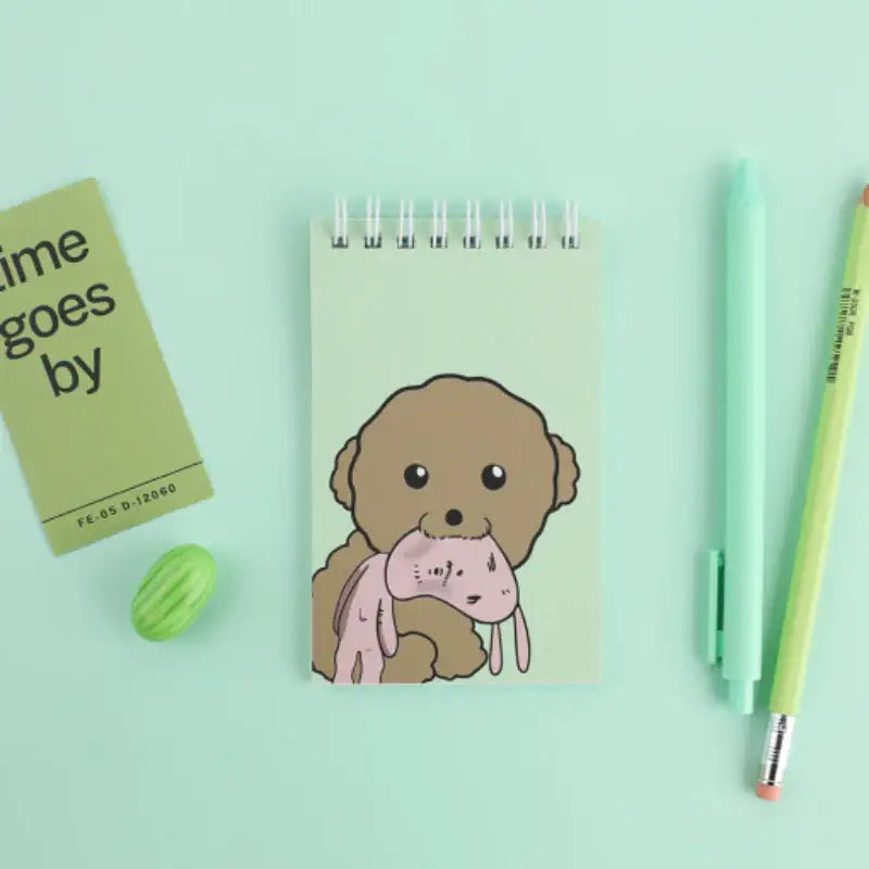 Maru Is a Puppy - Notebook - Webtoon Friends - Notebook - Harumio