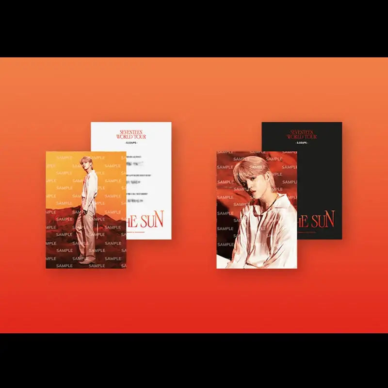 Seventeen - BE THE SUN - Postcard Book - SEVENTEEN - Book - Harumio Seventeen - BE THE SUN - Postcard Book - SEVENTEEN - Book - Harumio