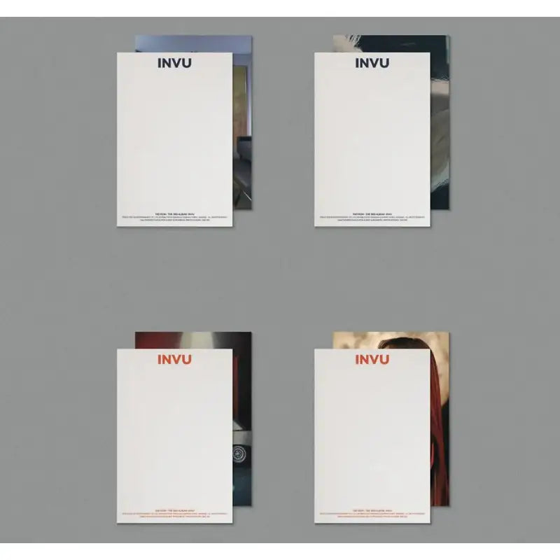 Taeyeon - 3rd Album - INVU - SM Entertainment - Album - Harumio Taeyeon - 3rd Album - INVU - SM Entertainment - Album - Harumio
