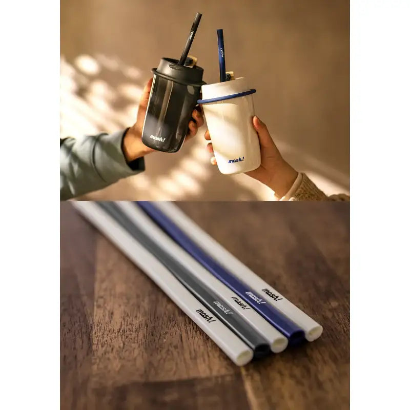 mosh - Silicone Openable Straw - mosh - Kitchenware - Harumio mosh - Silicone Openable Straw - mosh - Kitchenware - Harumio
