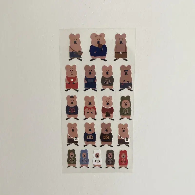 Dinotaeng - We are Family Sticker - Dinotaeng - Sticker - Harumio