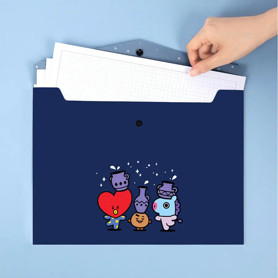 BT21 x Monopoly - Universtar PP File Pocket - Monopoly - Accessories - Harumio