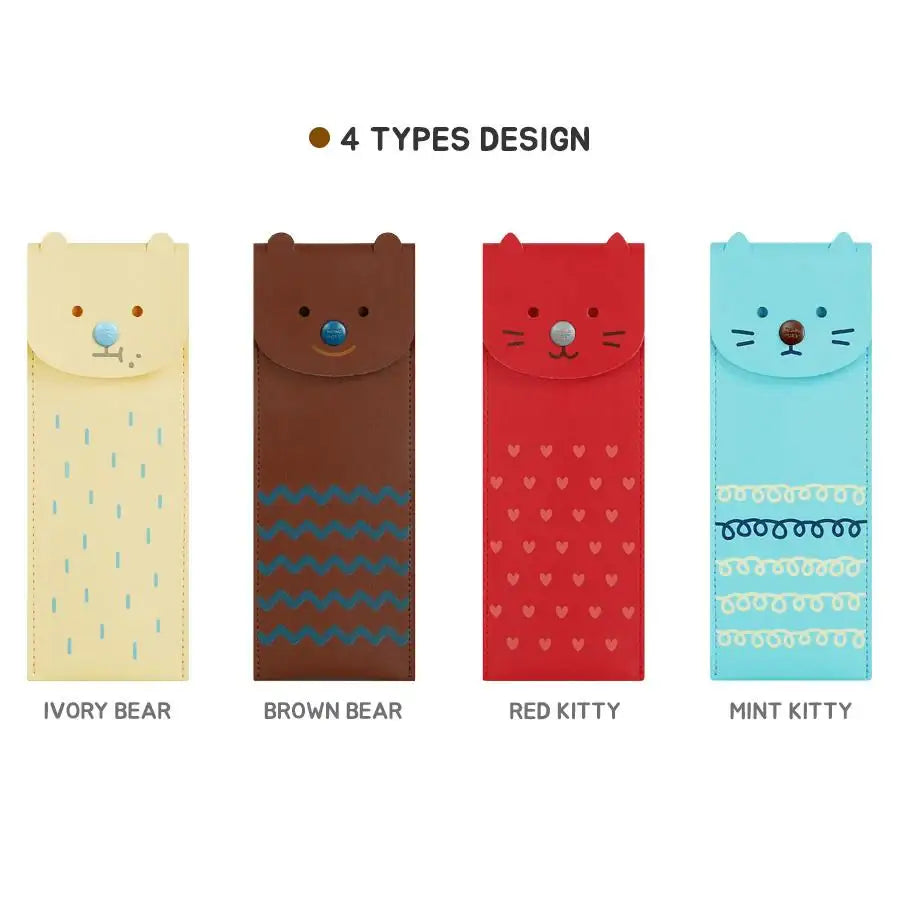 Monopoly - Toffeenut Pencase With Band - Monopoly - Pen & Pencil Cases - Harumio Monopoly - Toffeenut Pencase With Band - Monopoly - Pen & Pencil Cases - Harumio